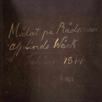 A late Gustavian tilt-top table from J. N. Asplinds workshop in Falun (1785-1820).