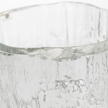 Tapio Wirkkala, an 'Alpina' glass vase, signed Tapio Wirkkala 3546. Iittala, 1967-74.