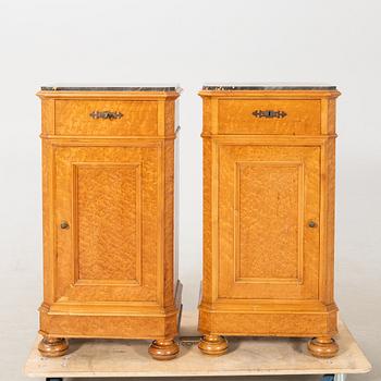 Sängbord, ett par, 1900-talets första hälft.
