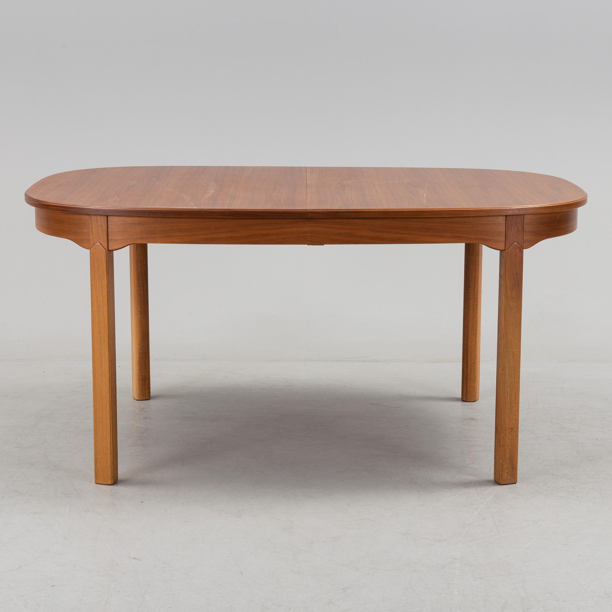 CARL MALMSTEN, Matgrupp, 7 delar, "Ambassadör", Åfors möbelfabrik.