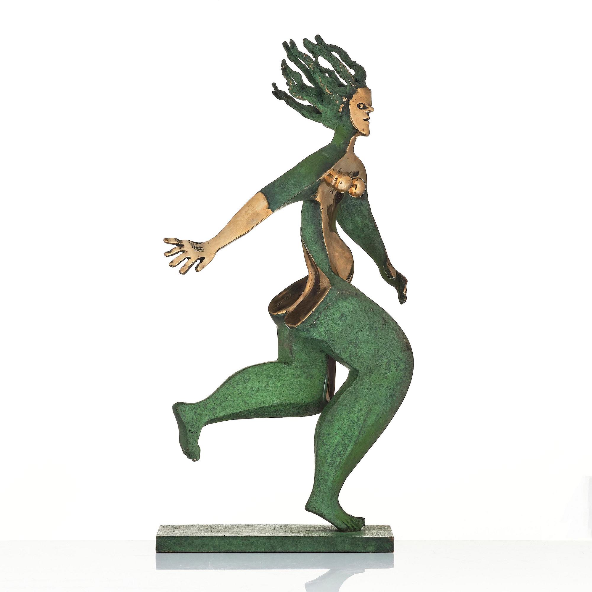 Timo Solin, Springande kvinna.