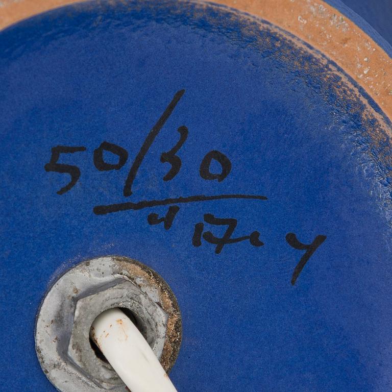 Aldo Londi, bordslampa, Bitossi, Italien 1900-talets mitt.