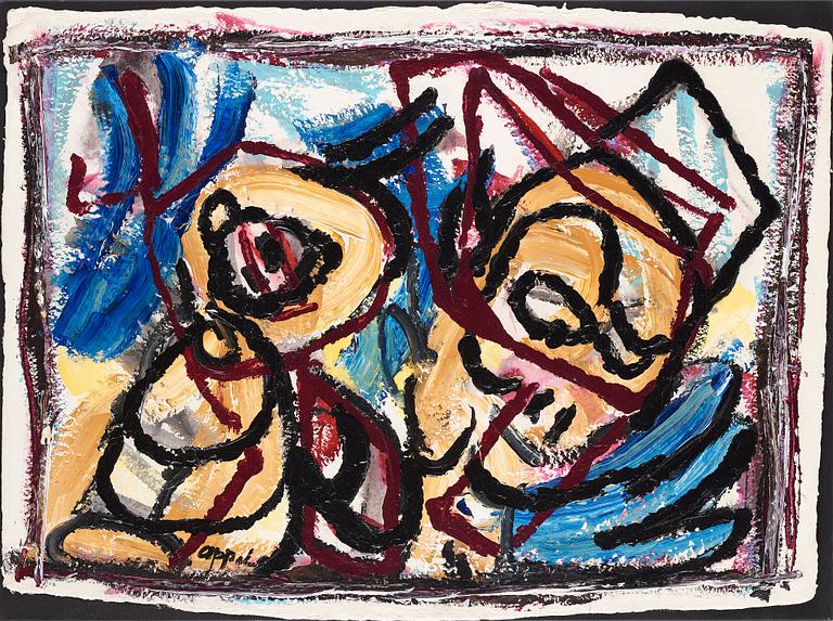 Karel Appel, Untitled.