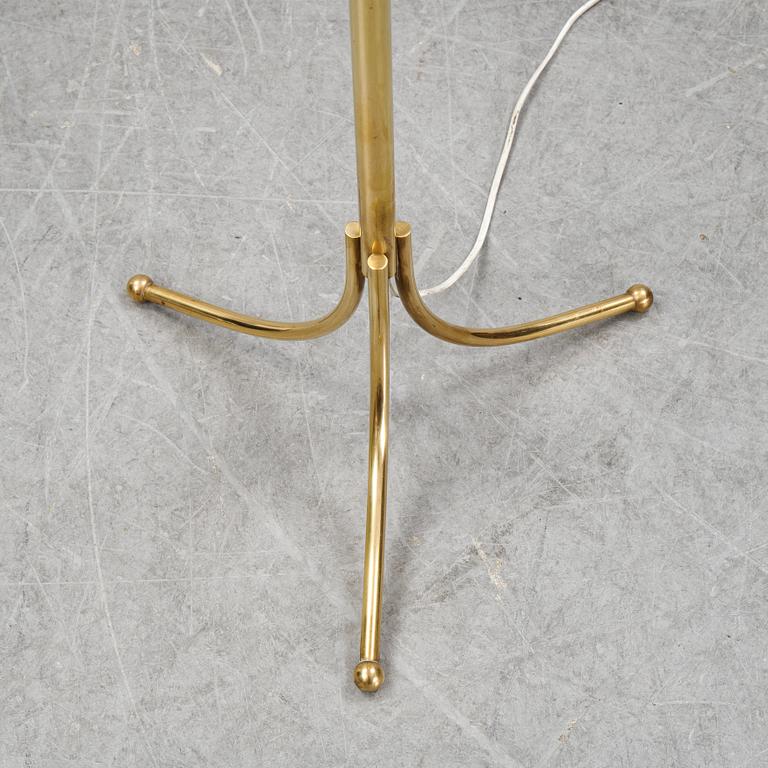 Josef Frank, a model 2326 brass floor light, Firma Svenskt Tenn.