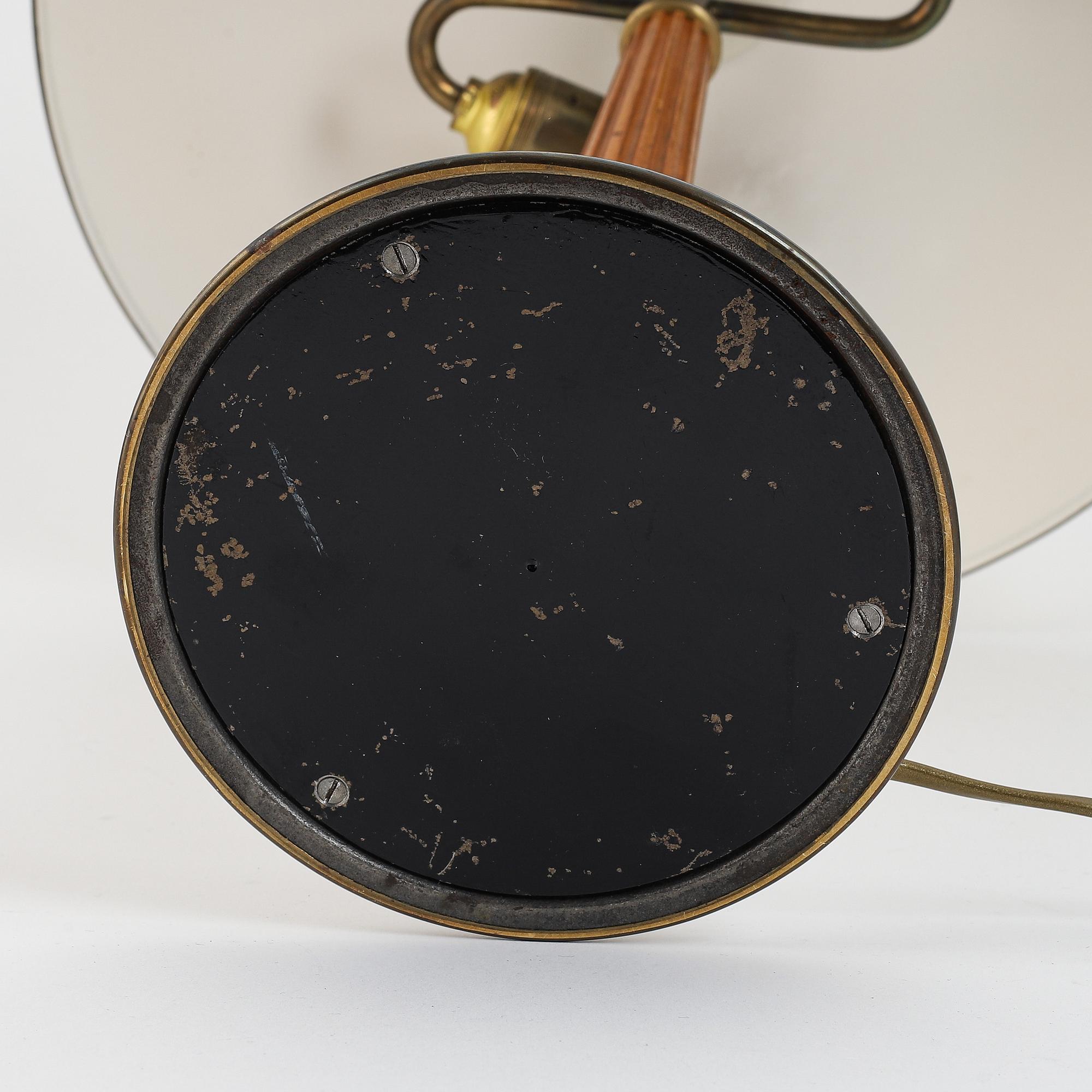 Bordslampa, Swedish Modern, Nordiska Kompaniet, modell "30246", 1940-tal.