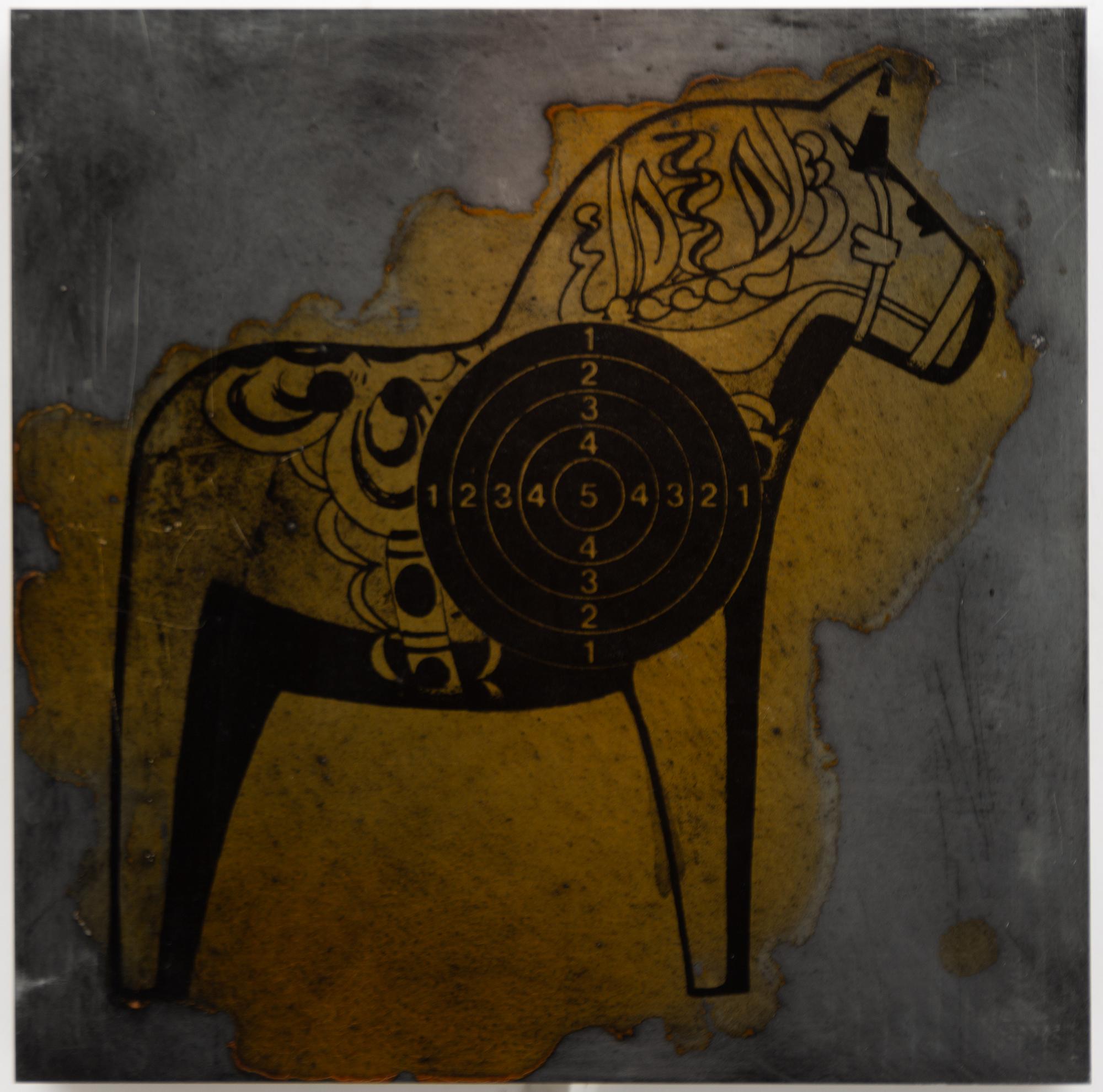 Peter Johansson, "The final solution to the problem of sculpture", polyptyk, 16 delar.