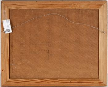 GUNNAR ZETTERSTRÖM, olja på pannå, signerad.