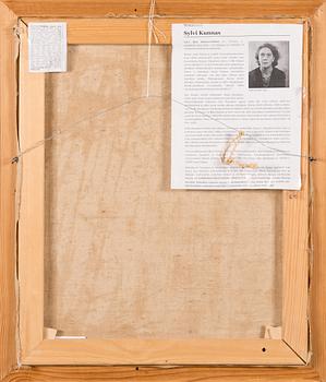 Sylvi Kunnas-Vehmas, öljy kankaalle, signeerattu.