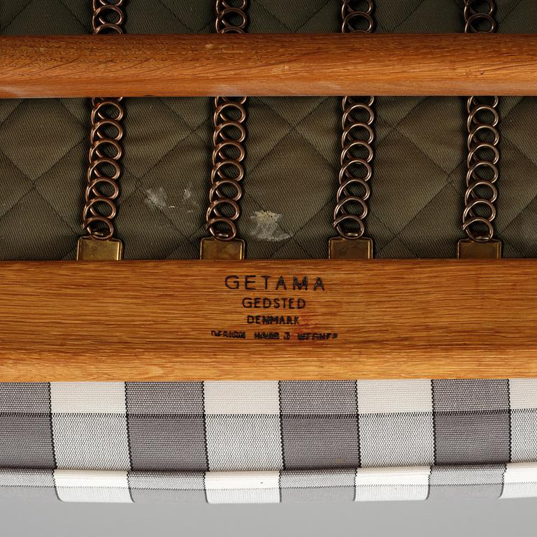 Hans J Wegner,  fåtölj, modell GE-290 Getama, Gedsted Danmark, sent 1900-tal.