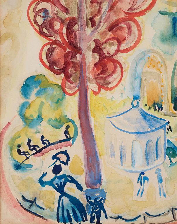 Isaac Grünewald, "Det sjungande trädet".