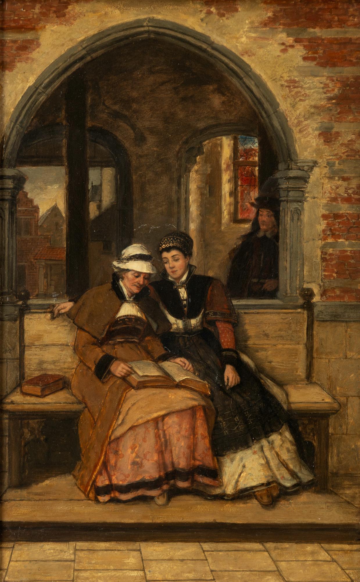 Unknown artist, 19th century. Reading.