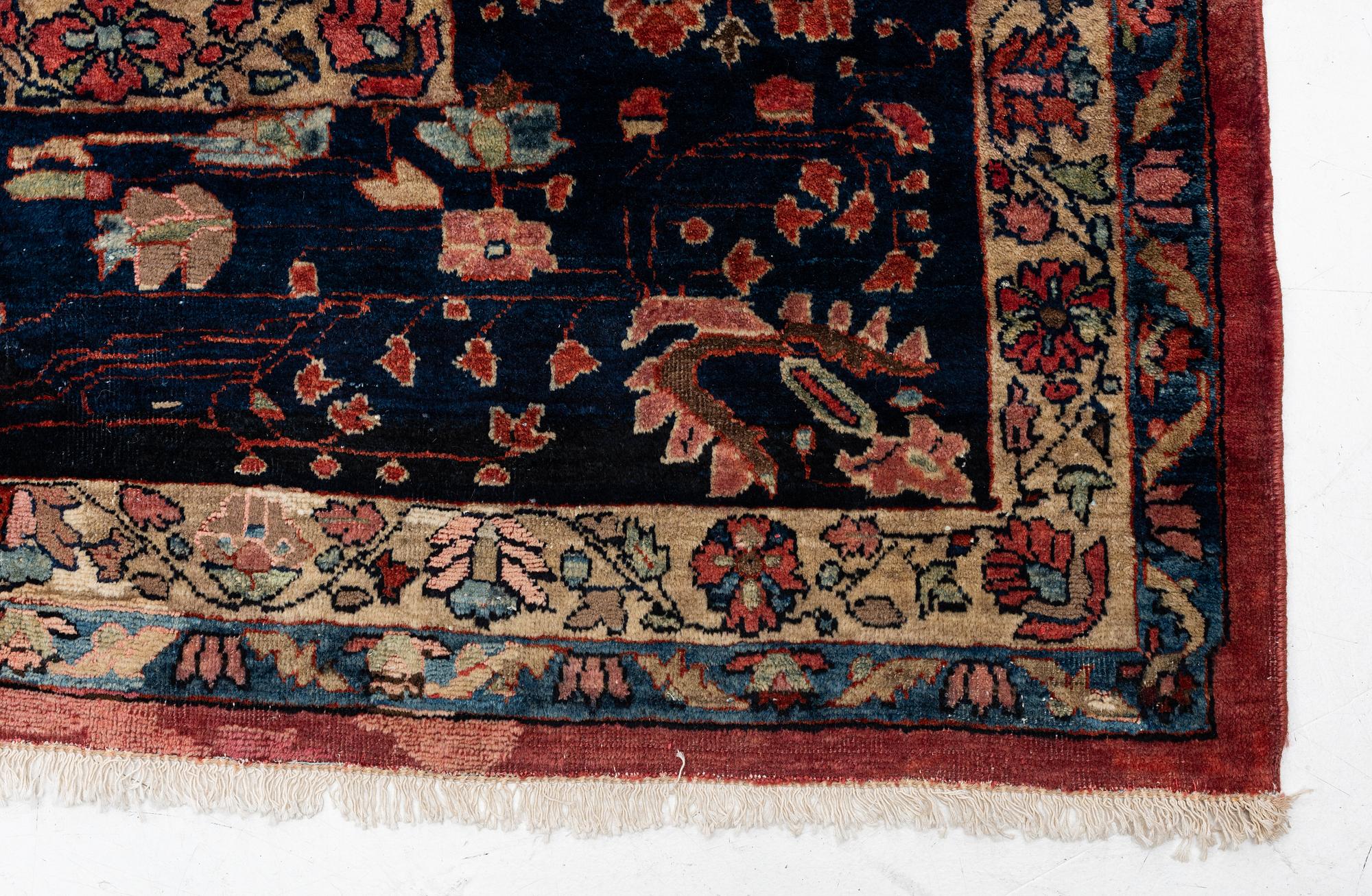 Matta, antik Sarouk, s.k. "amerikansk", västra Persien. 509 x 327 cm.