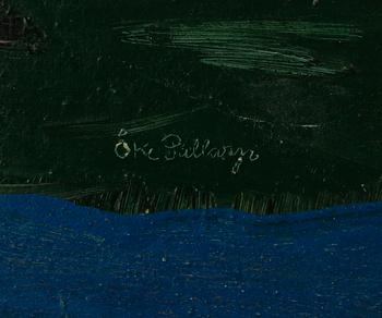 ÅKE PALLARP, olja på duk. Signerad.