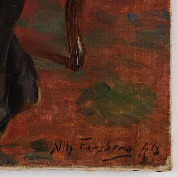 Nils Forsberg d y, Läsande ung kvinna.