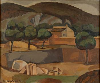Gerhard Nordström, Summer day, Mallorca.