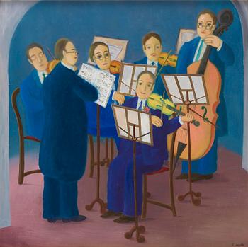 808. Lennart Jirlow, The orchestra.