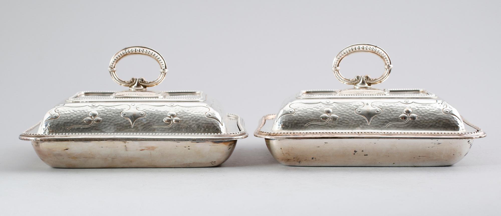 KAROTTER, 1 par, pläter, omkring år 1900.