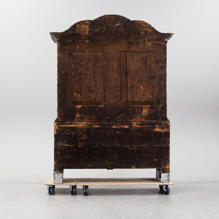 A rococo cabinet.