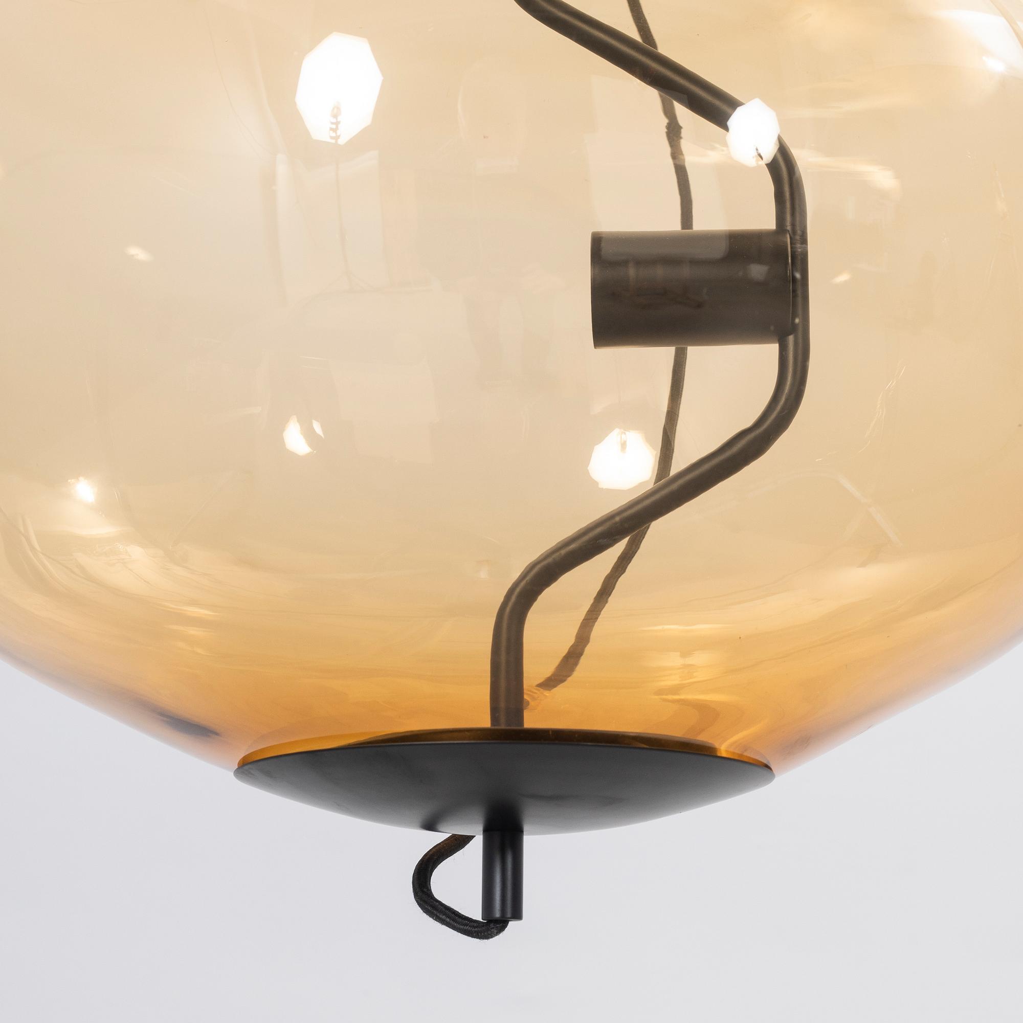 Luca Nichetto, Ceiling lamp, "fondue", design by David.