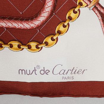 Cartier, scarf.