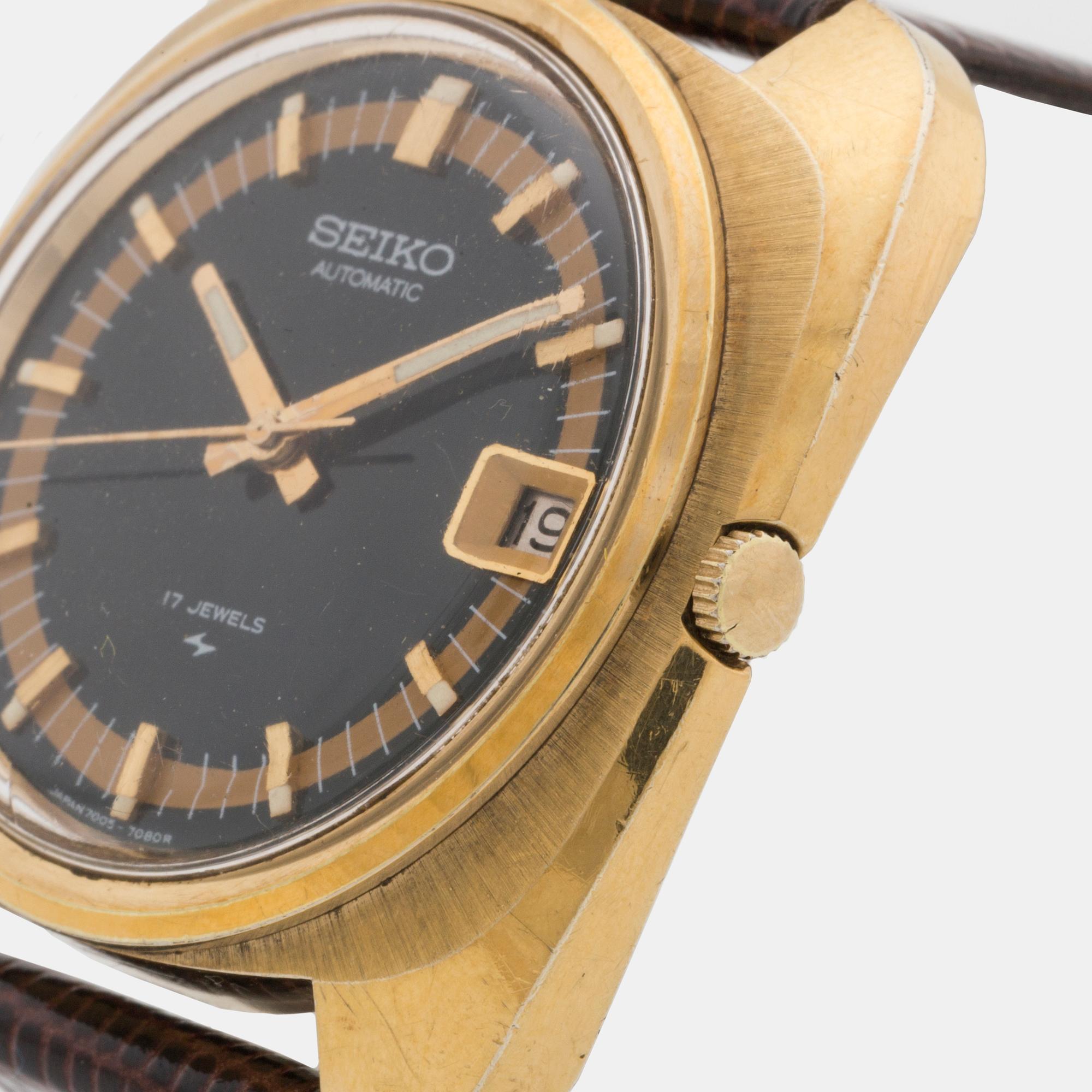 SEIKO, wristwatch, 38,8 mm,