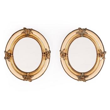 SPEGLAR, ett par, 1900-talets första hälft.