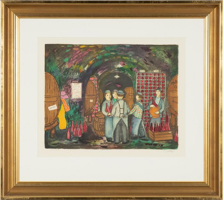 Lennart Jirlow, "Vinkällaren III".