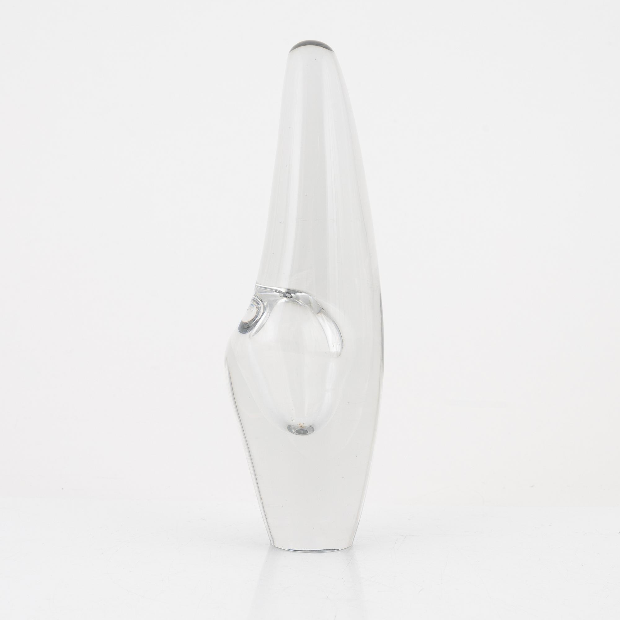 Timo Sarpaneva, skulptur/vas, "Orkidea/Orkidé", Iittala, Finland, 1955.