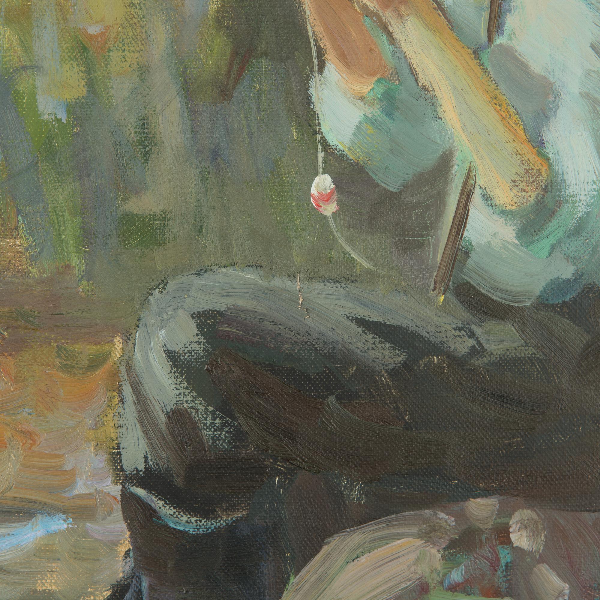 Orvo Raatikainen, oil on canvas, signed and dated -71.