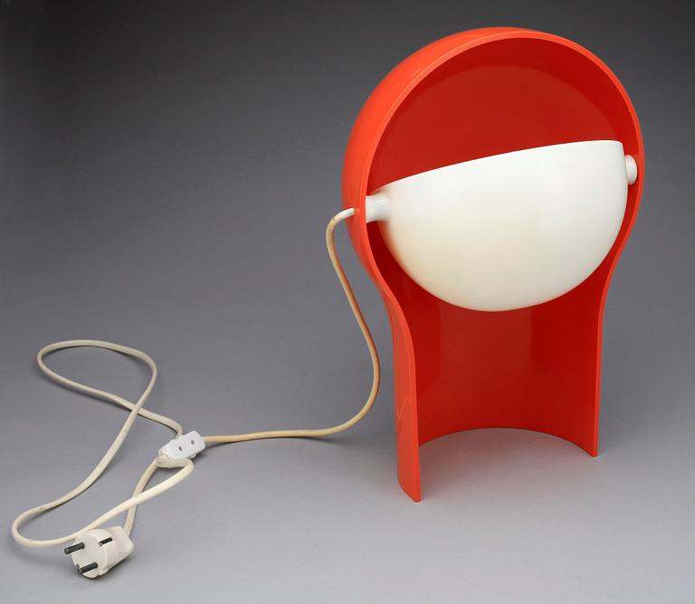 BORDSLAMPA, "Telegono" Vico Magistretti för Artemide, formgiven 1968.