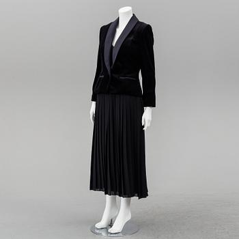 FRANK USHER, a cocktail dress and jacket, size 12.