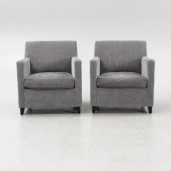 A pair of easy chairs from Slettvoll.