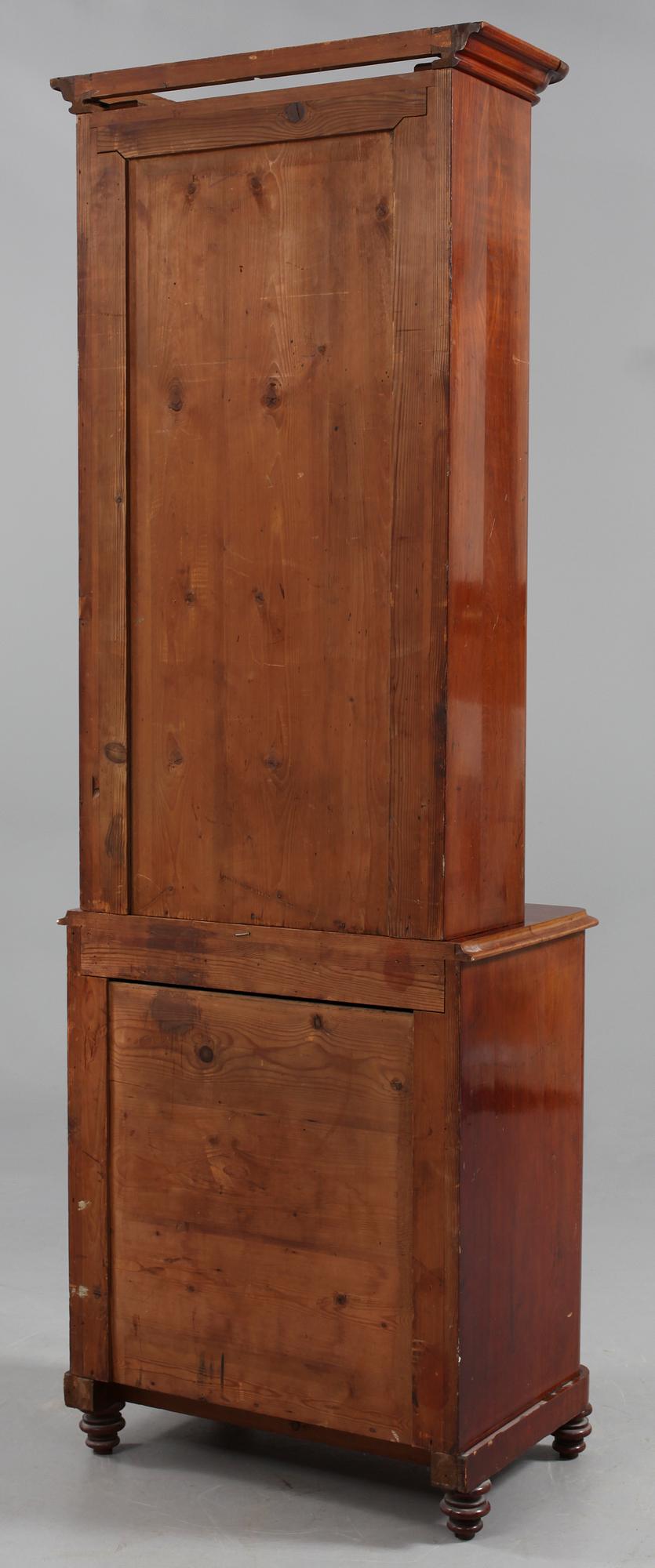 VITRINSKÅP, senempire, 1800-talets mitt/andra hälft.