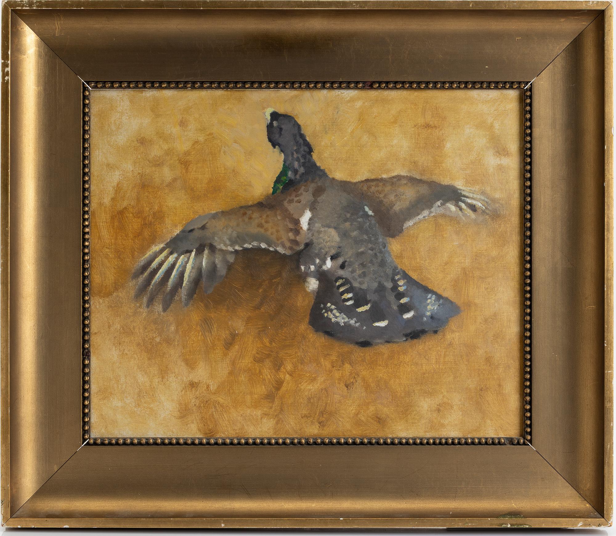 Bruno Liljefors, "Tjädertupp" (Capercaillie).