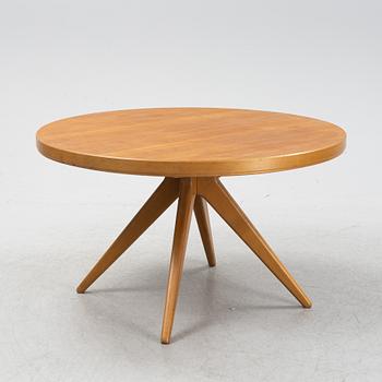 David Rosén, matbord modell "570-025" samt stolar 4+4 st ur Futura-serien, Nordiska Kompaniet, 1950-tal.