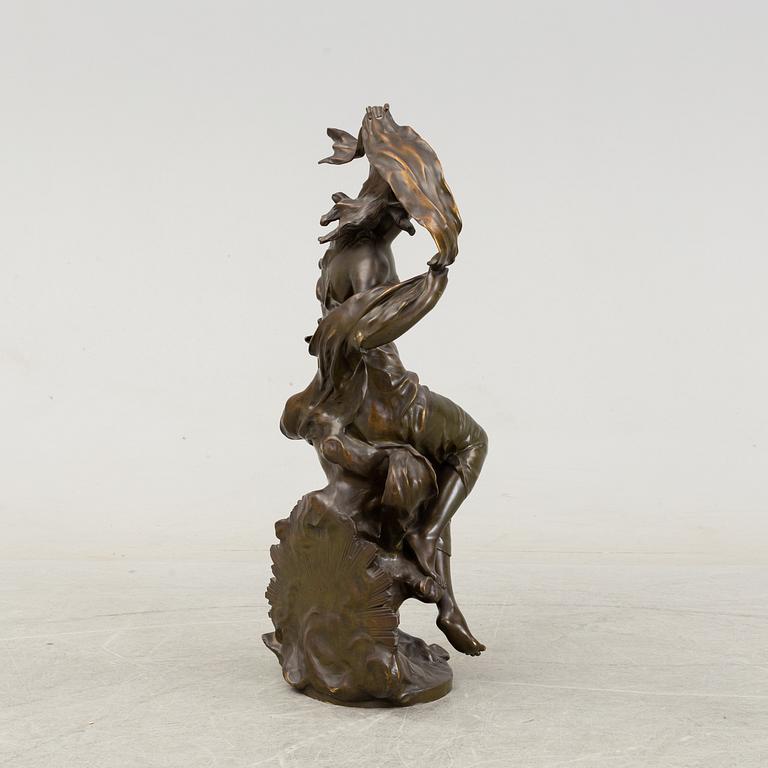 JEAN-BAPTISTE GERMAIN, after, bronze sculpture, 20th century.