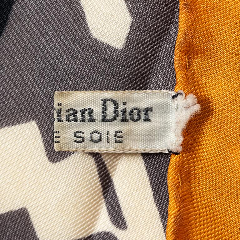 Christian Dior, Scarves, 2 pcs, vintage.
