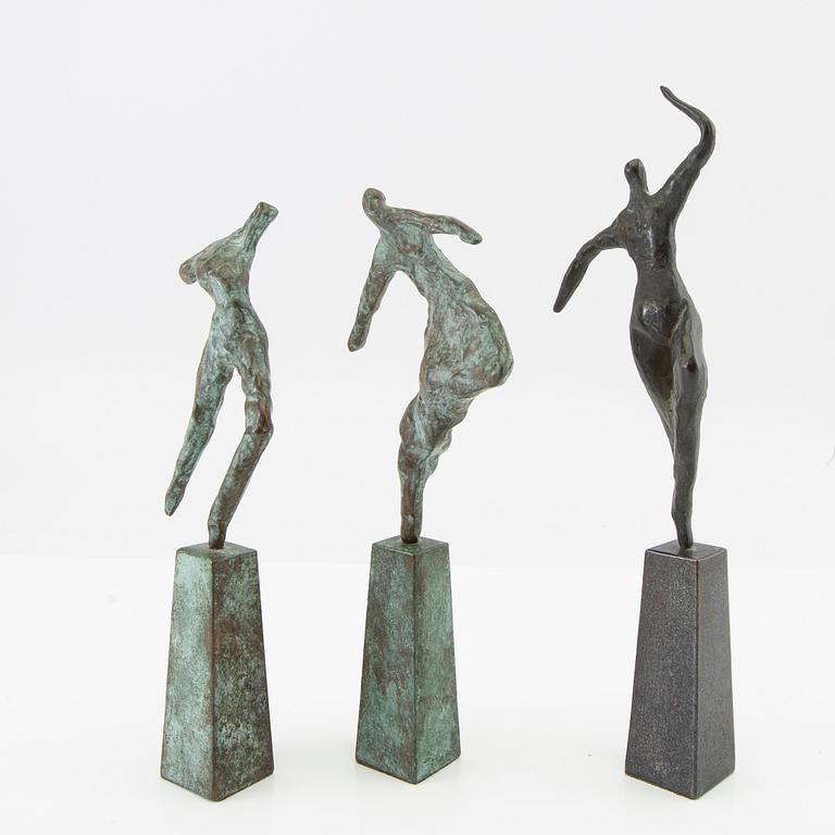 Agneta Gynning, three sculptures.