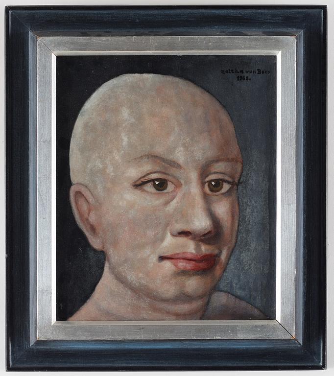 ZOLTAN VON BOER, pannå, signerad och daterad 1963.