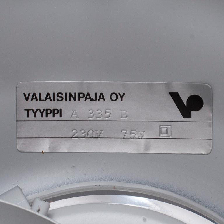 TAKLAMPA, A335, Alvar Aalto, Valaisinpaja. Höjd 40 cm.