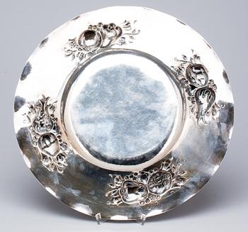 FAT, barockstil, silver, C.G Hallberg, 1939. Vikt ca 630 g.