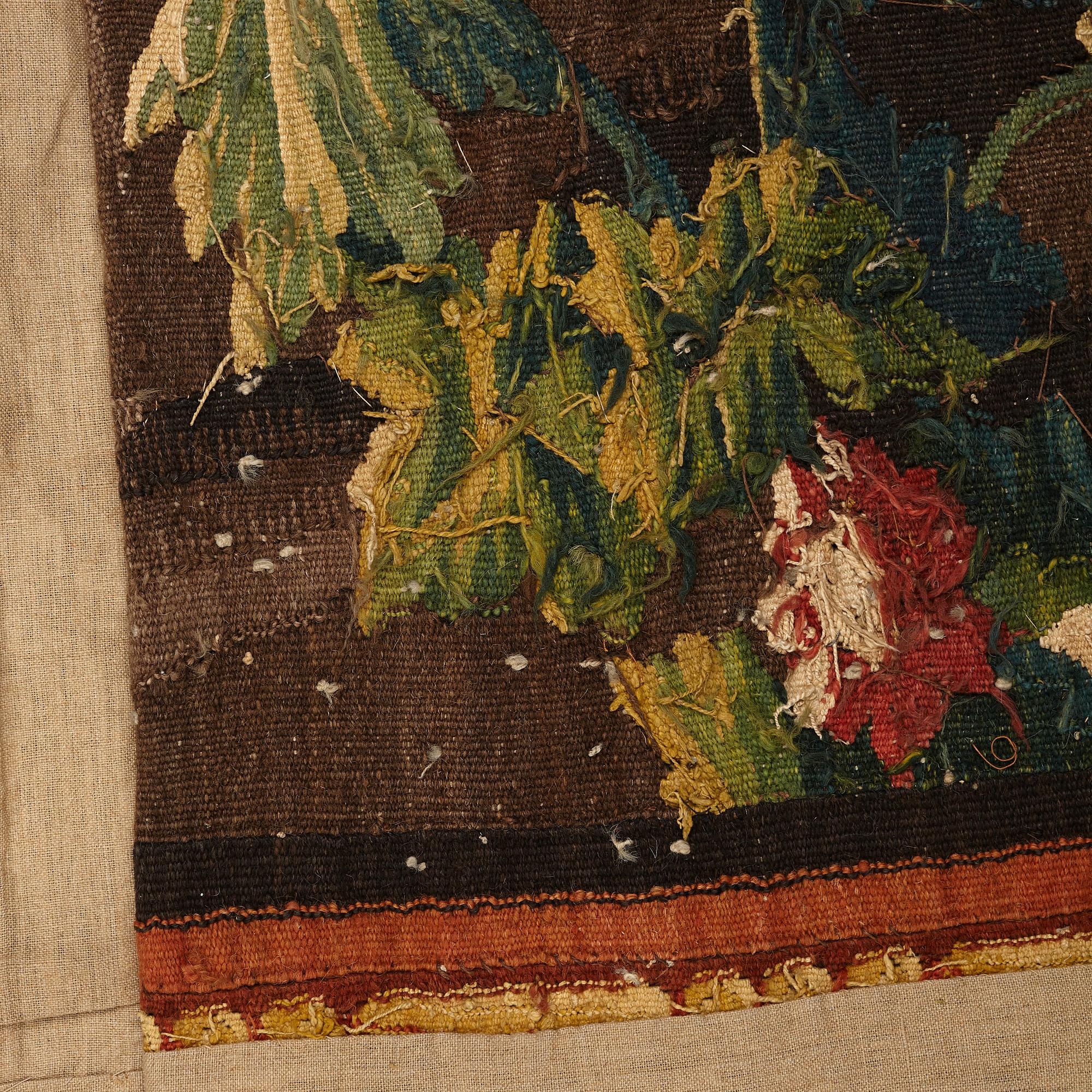 A "Verdure", tapestry, ca 305 x 500 cm, signerad VIT*M*R*D'AUBVSSON.