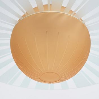 Edward Hald, a ceiling lamp, Orrefors, 1930s.