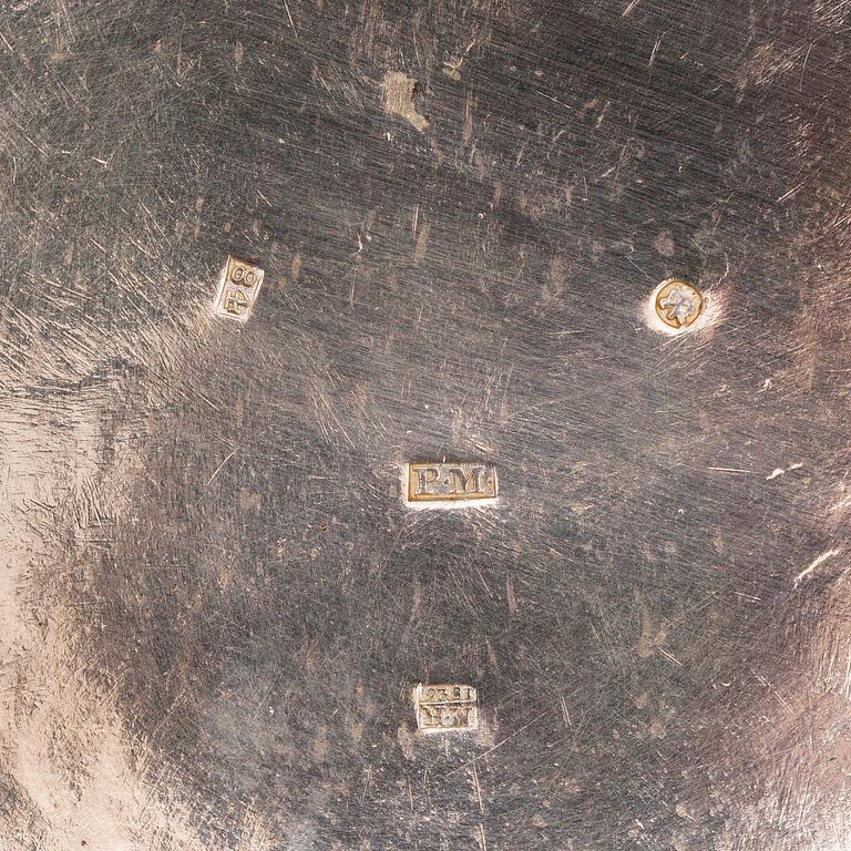 PETER MÖLLER, A silver tankard, Saint Petersburg 1826, assay master mark Mikhail Mikhailovich Karpinsky.