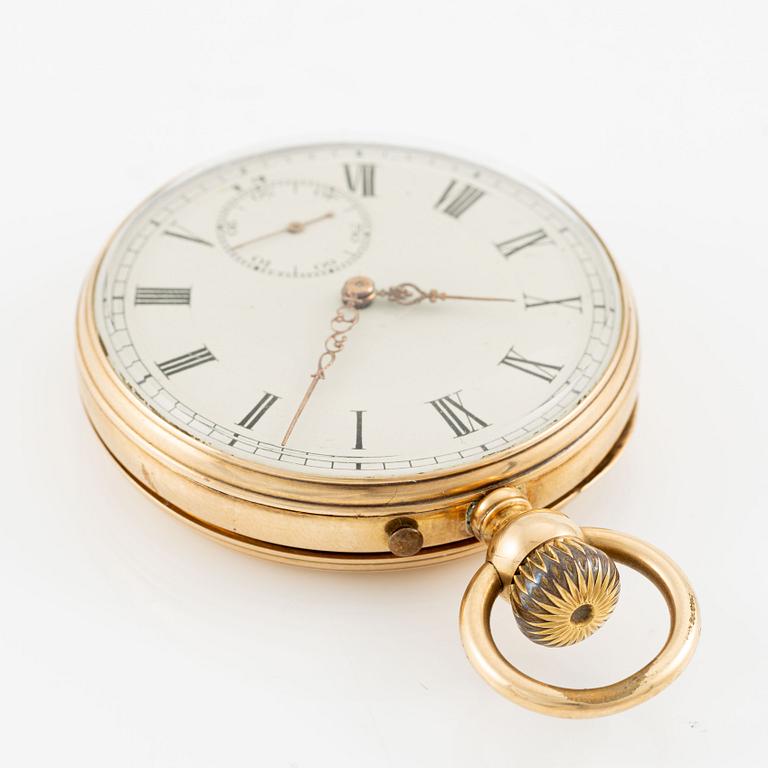 Fickur, 14K guld, 47 mm.