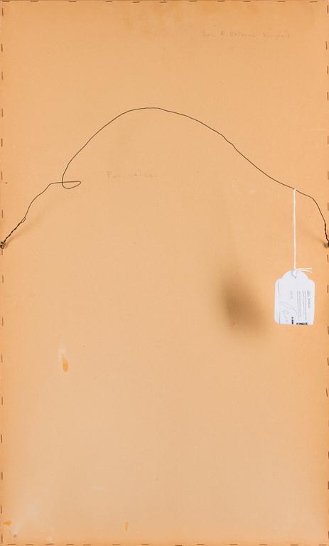 SIMO RUOKOKOSKI, gouache på kartong, signerad och daterad -64.