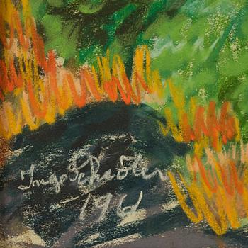 Inge Schiöler, Houses and greenery by Kostersundet.