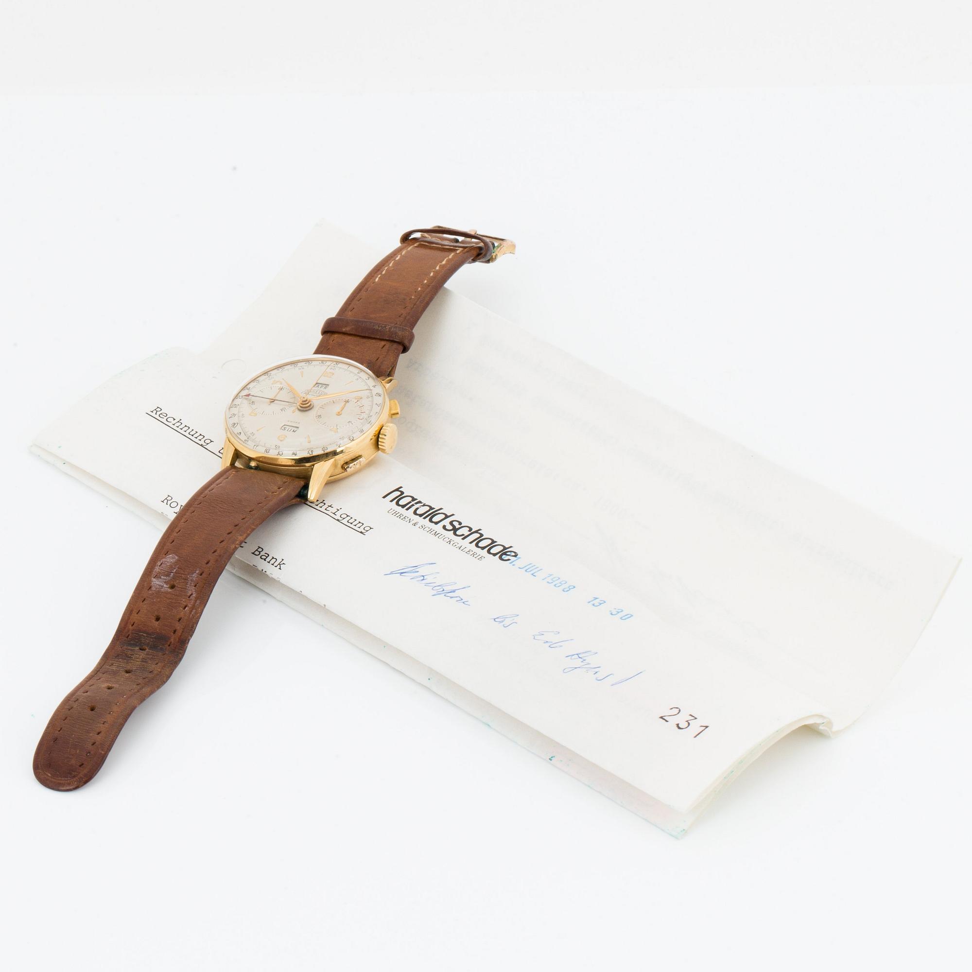 ANGELUS, Chronodato, chronograph.