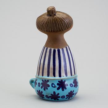 LISA LARSON, figurin i stengods, "Lotta", Gustavsberg. I produktion 1962-1979.