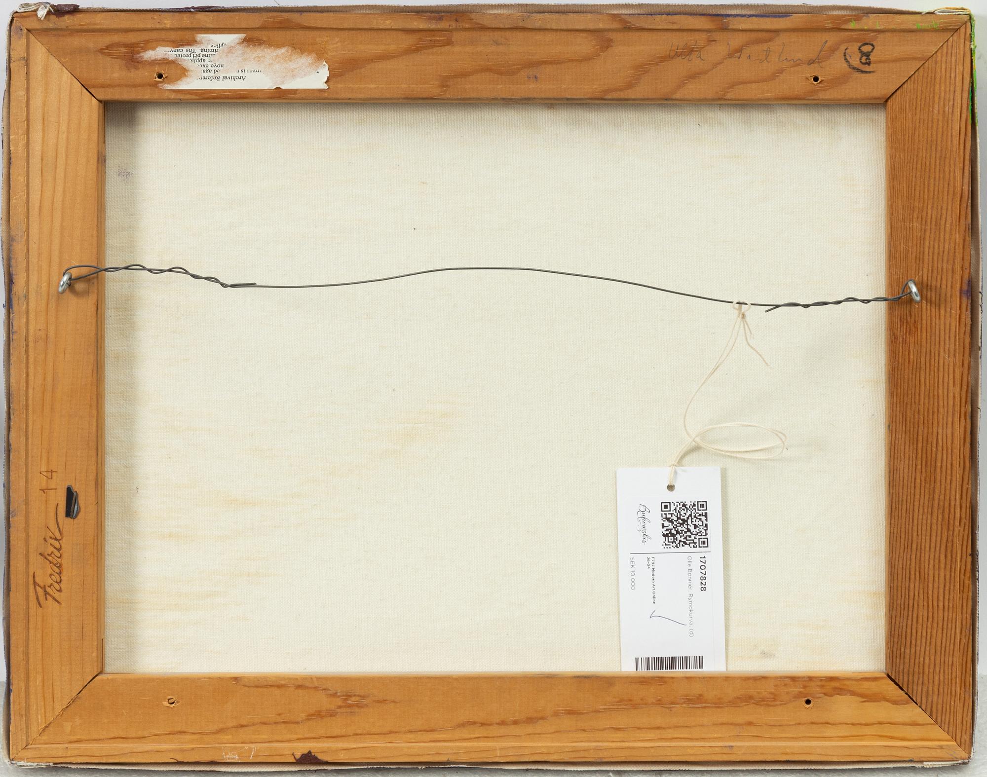 Olle Bonniér, Space curve.